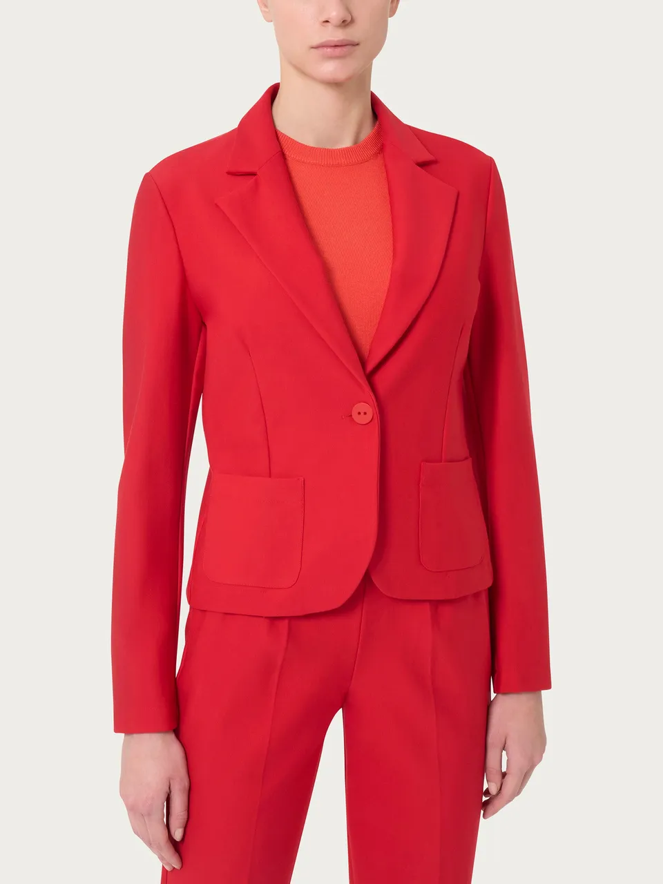 Ragno Compact Blazer Corto Giacca salsa corto regular