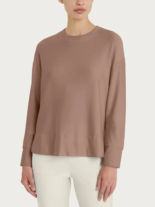 Ragno Comfort Felpa corta girocollo Pine Bark