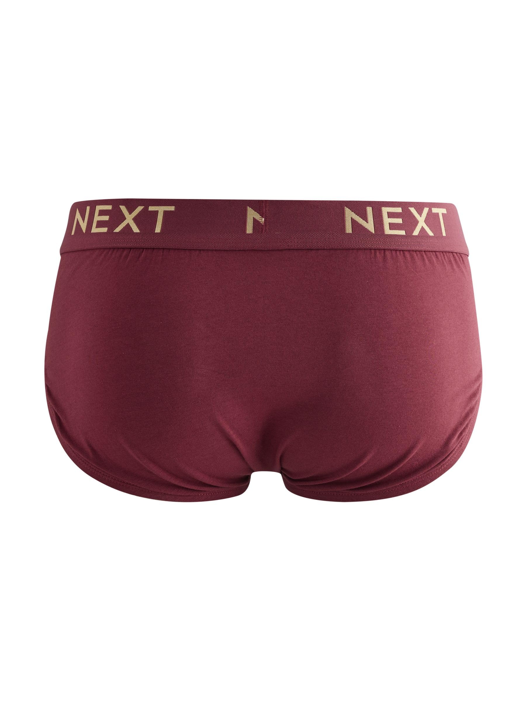 Next slip uomo misto cotone confezione da 5 rich colour