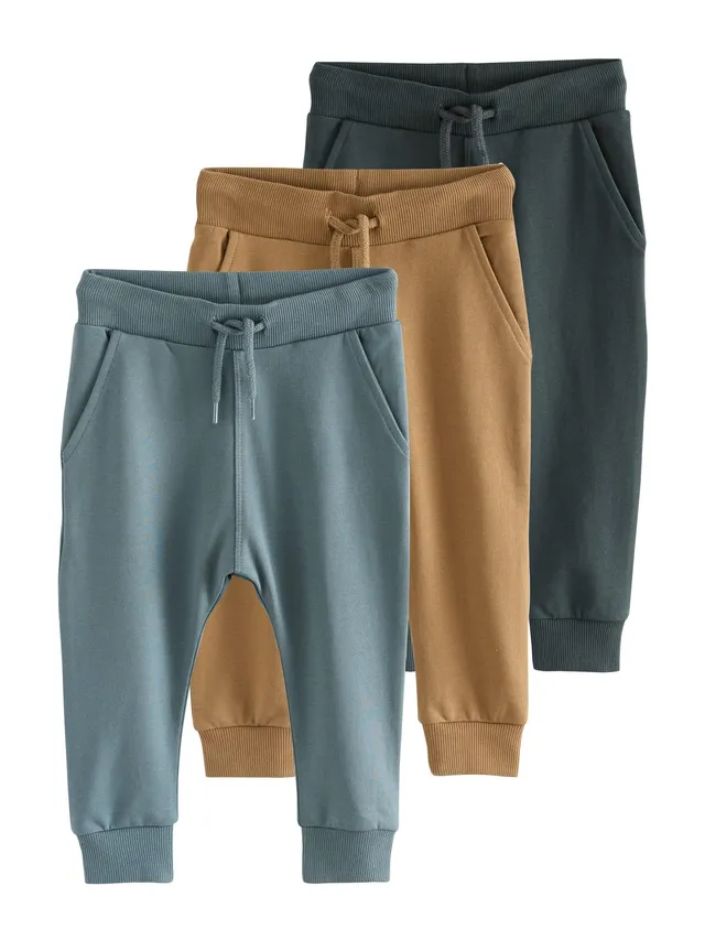Next pantaloni jogging bambino skinny 92-98 confezione 3