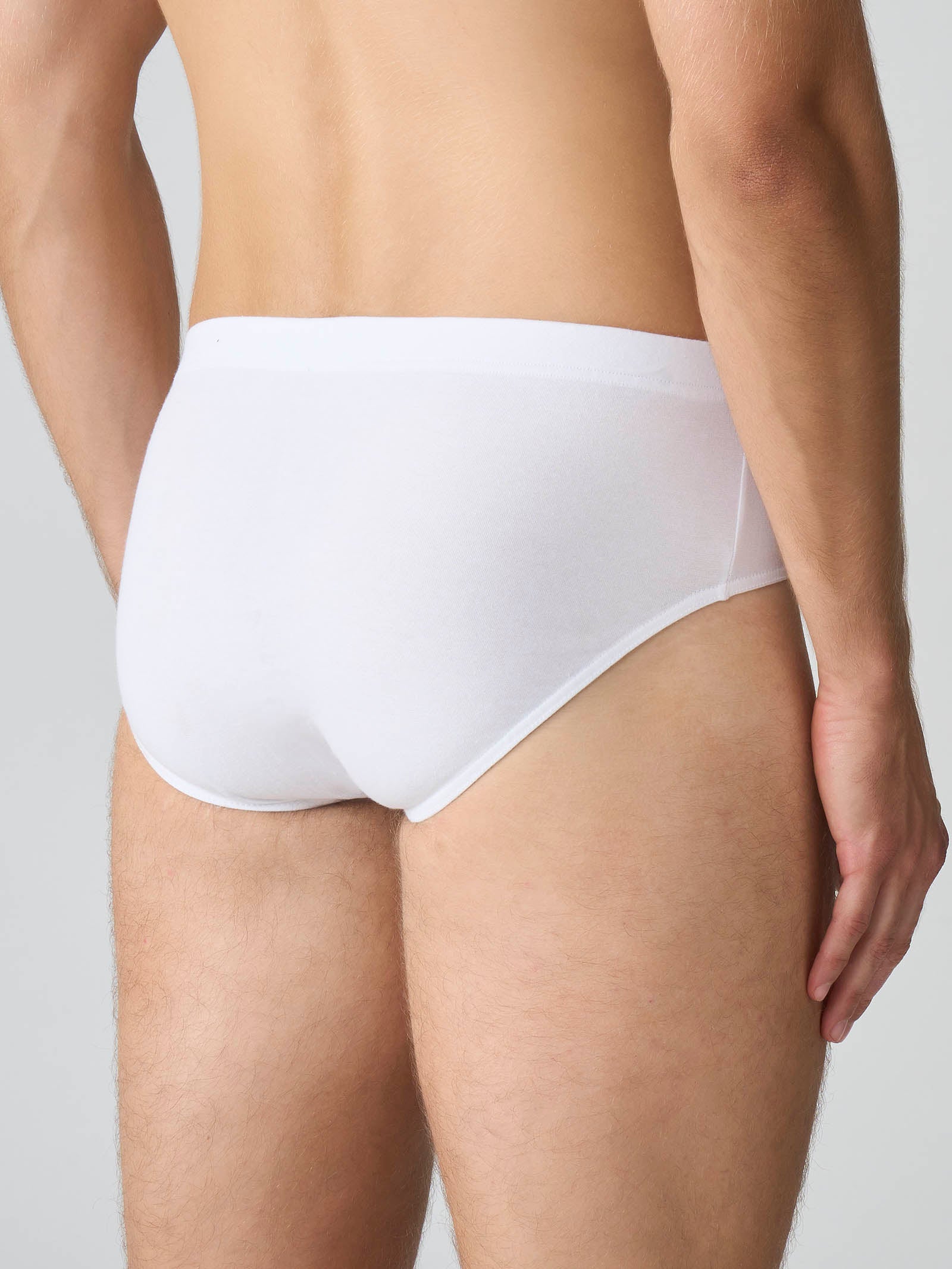 Ragno Compact Slip Midi Cotone Bianco 3 Pezzi