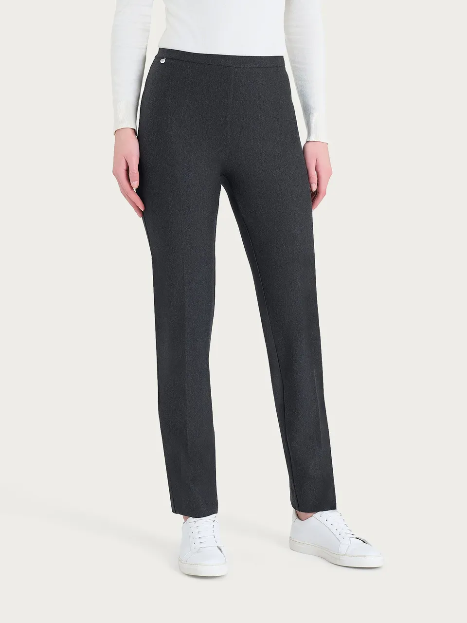 Ragno Compact The Straight Leg pantalone modellante oscuro mel.