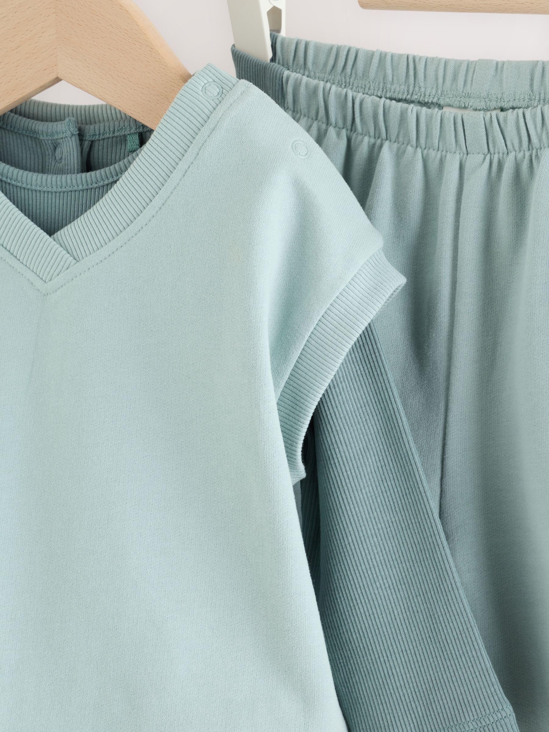 Next set neonato 3 pezzi 56-62 body jogging