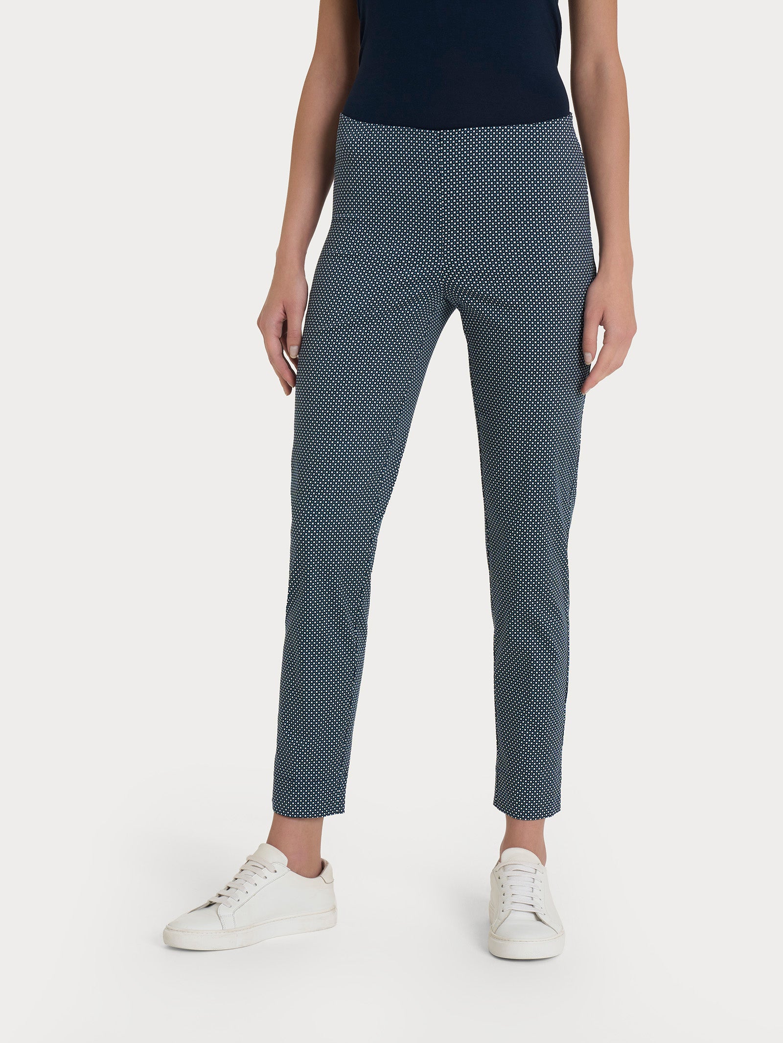 Ragno Satin Power The Cigarette pantalone capri dawn blue