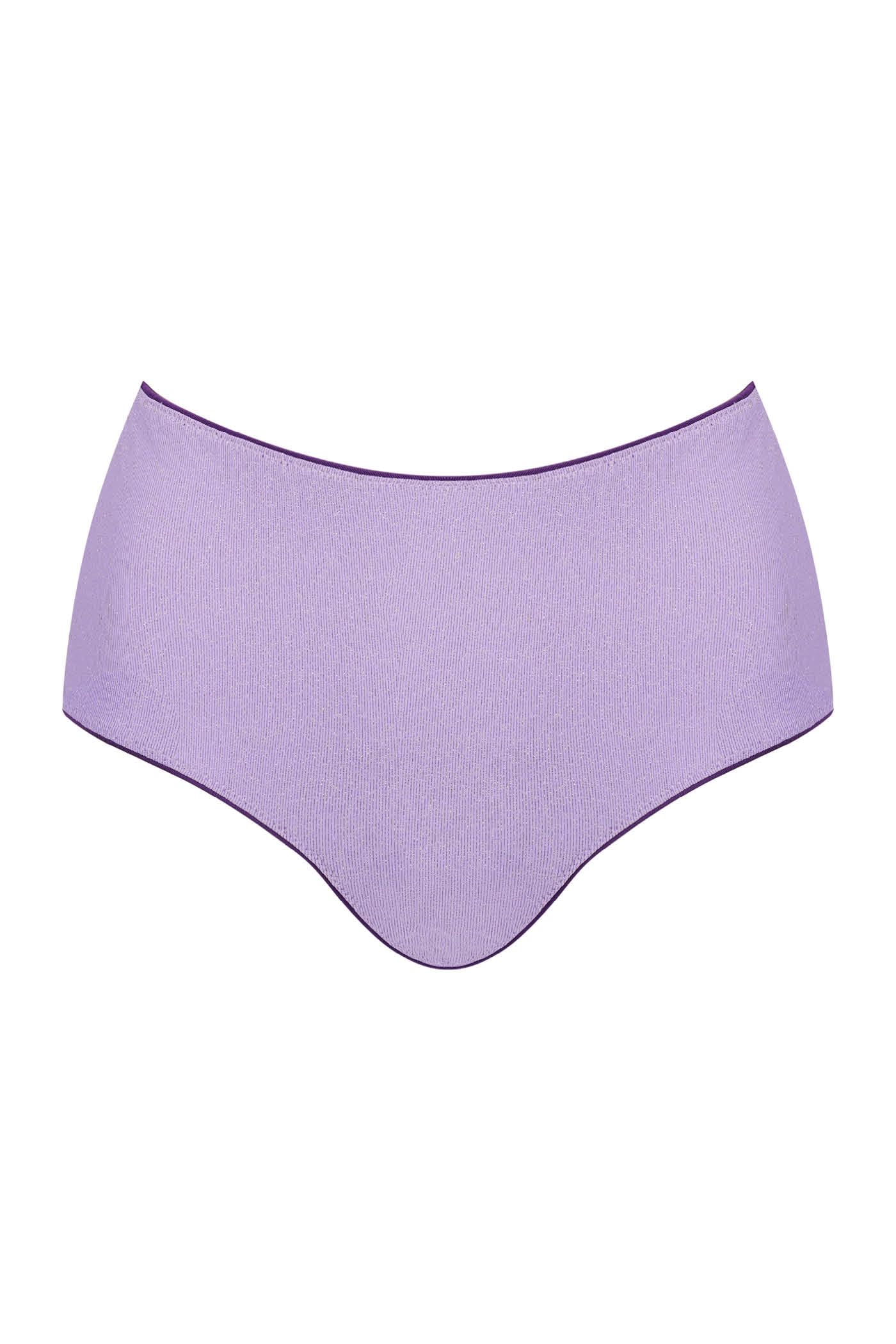 Goldenpoint Lamè Brasiliana Fianco Alto Slip Lurex