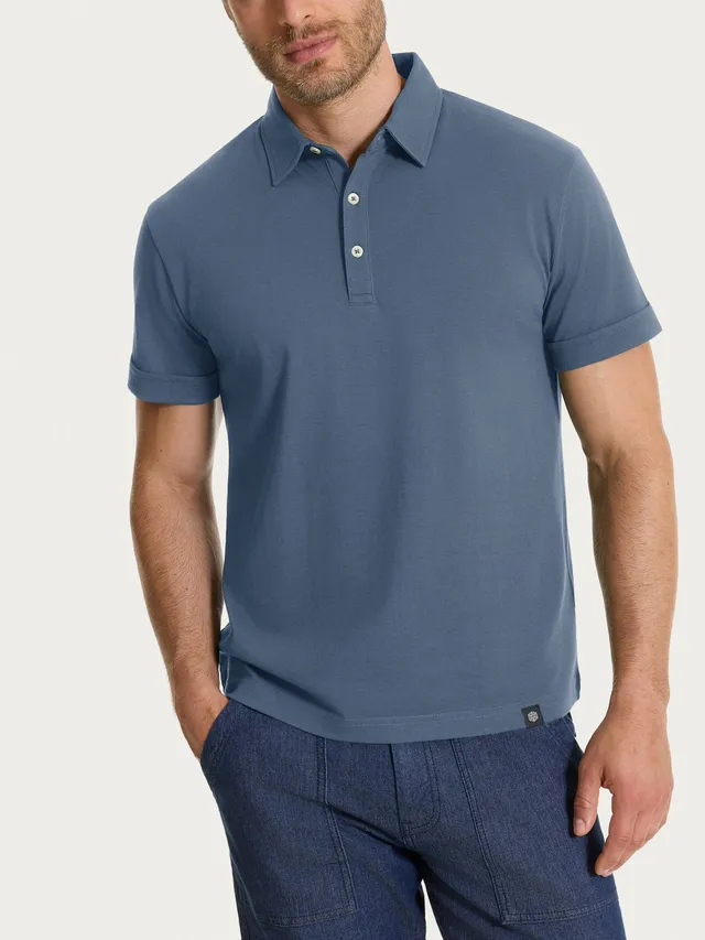 Ragno Puro Cotone Polo Piquet Turbulence Uomo