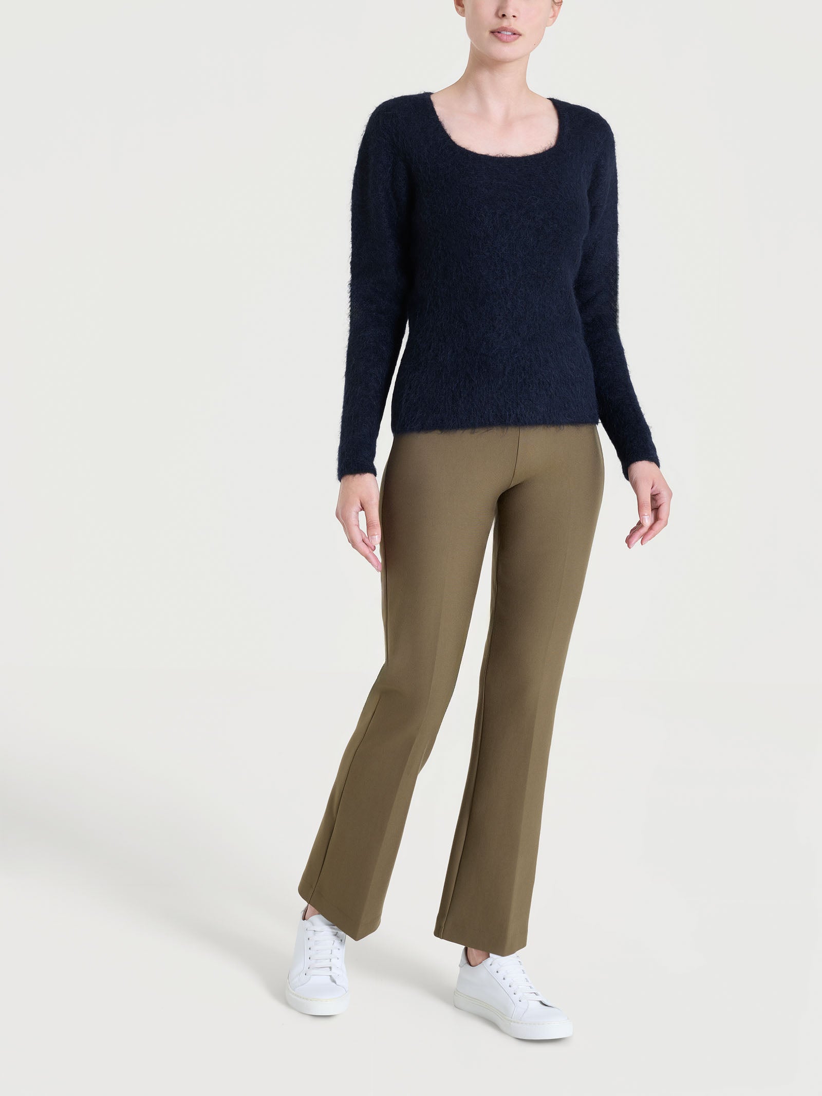 Ragno Merino Soft Nero maglia madonna alpaca nera