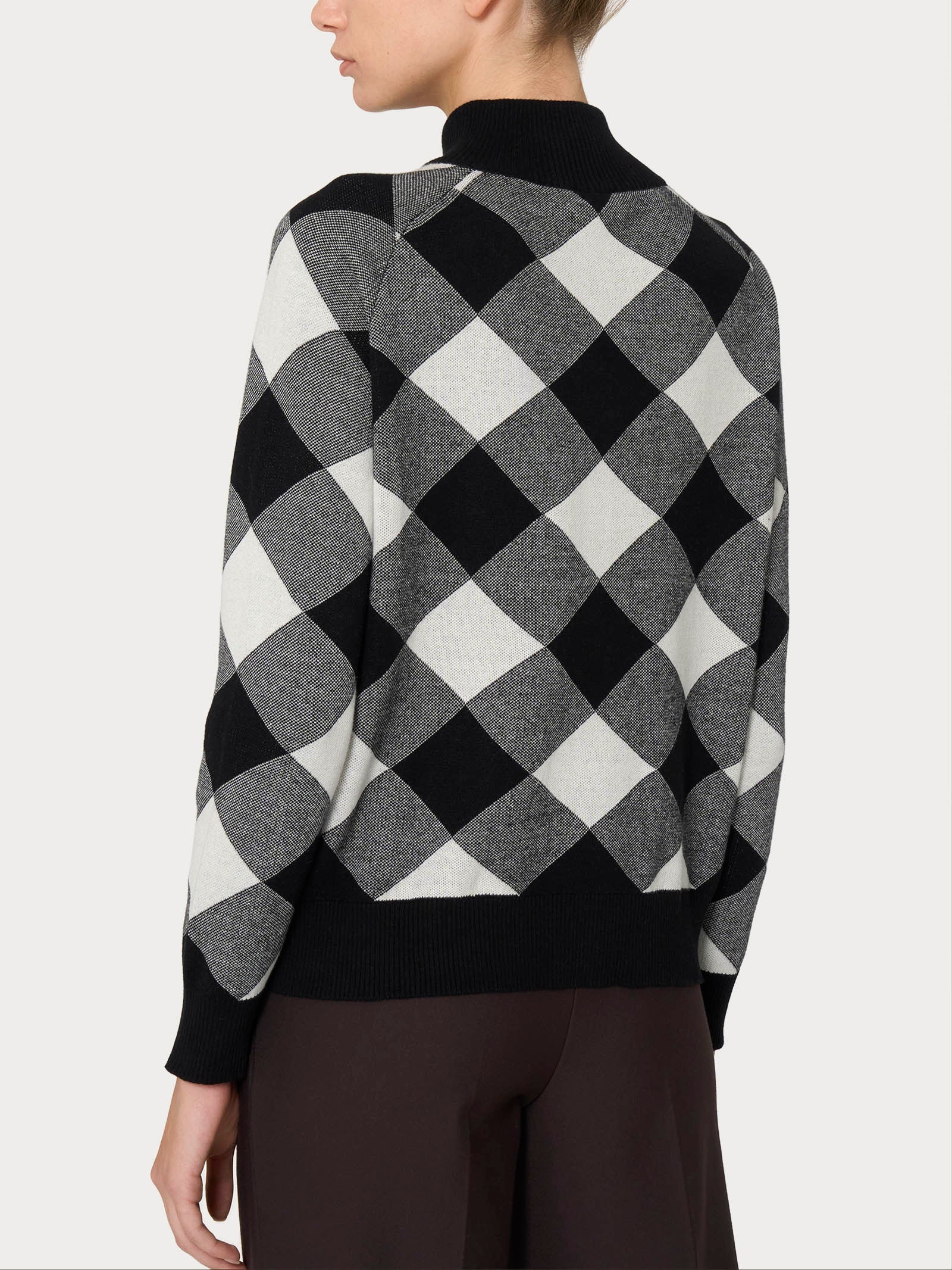 Ragno Winter Cotton Bomber giacchina puro cotone Fantasia Nero