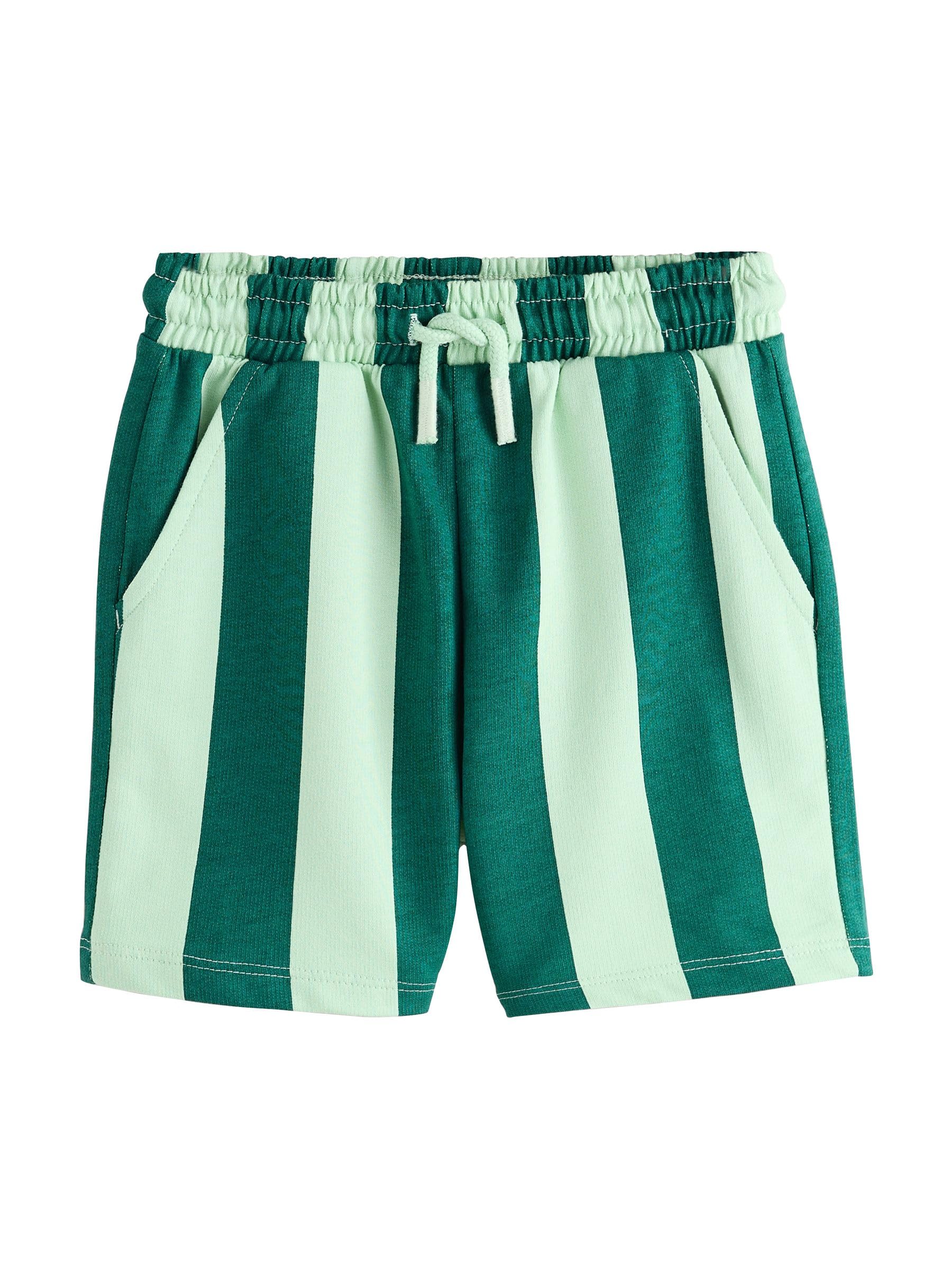Next shorts bambino jersey a righe confezione 5pz