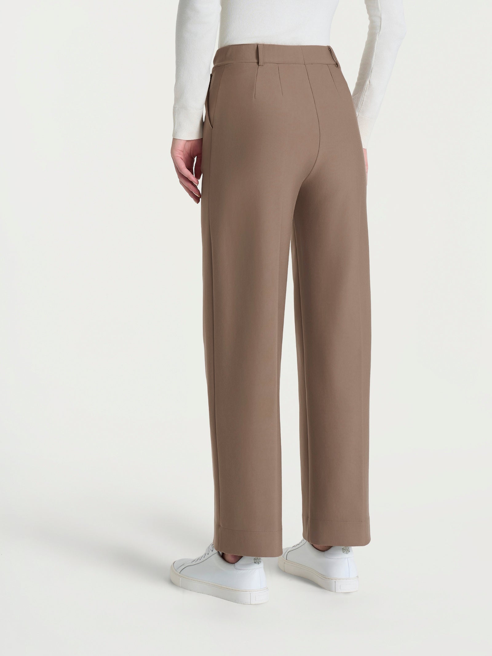 Ragno Compact Pantalone Ampio alla Caviglia Pine Bark tasche
