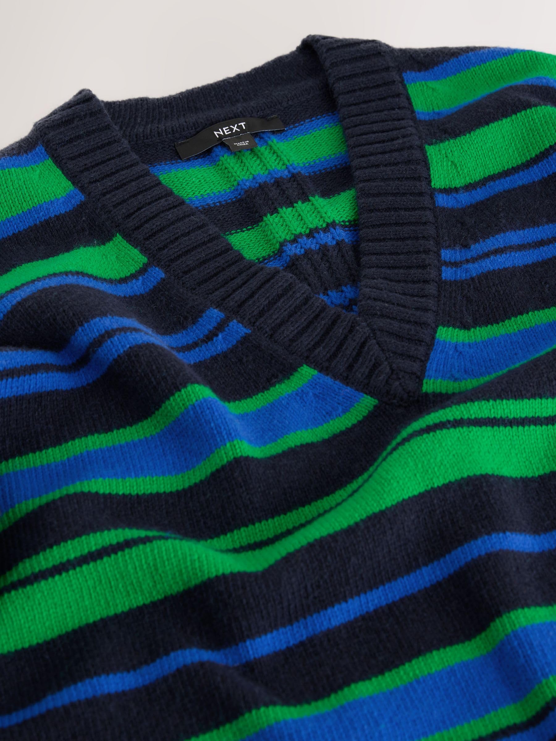 Next Maglia Scollo a V Donna S Maniche Lunghe rilassata