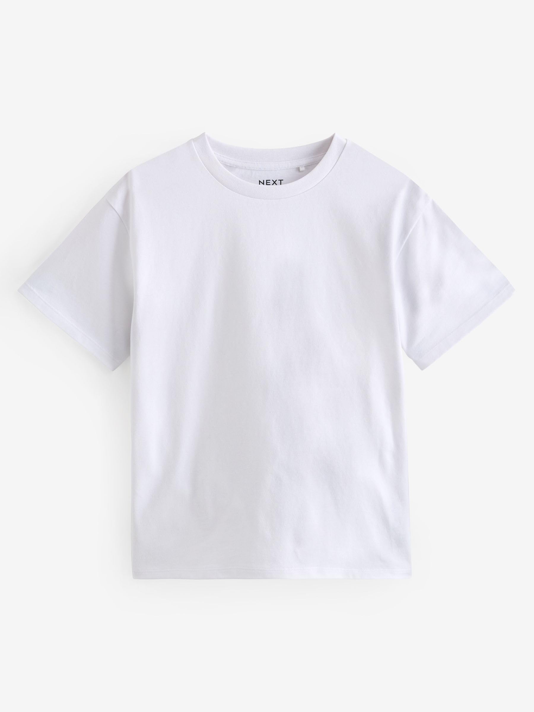 Next t-shirt bambina oversize misto cotone 3 pezzi 8 anni