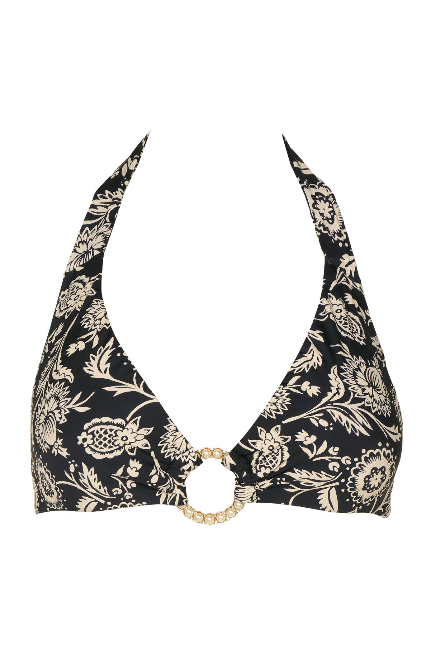 Goldenpoint Bijoux Exotic Garde triangolo bikini floreale