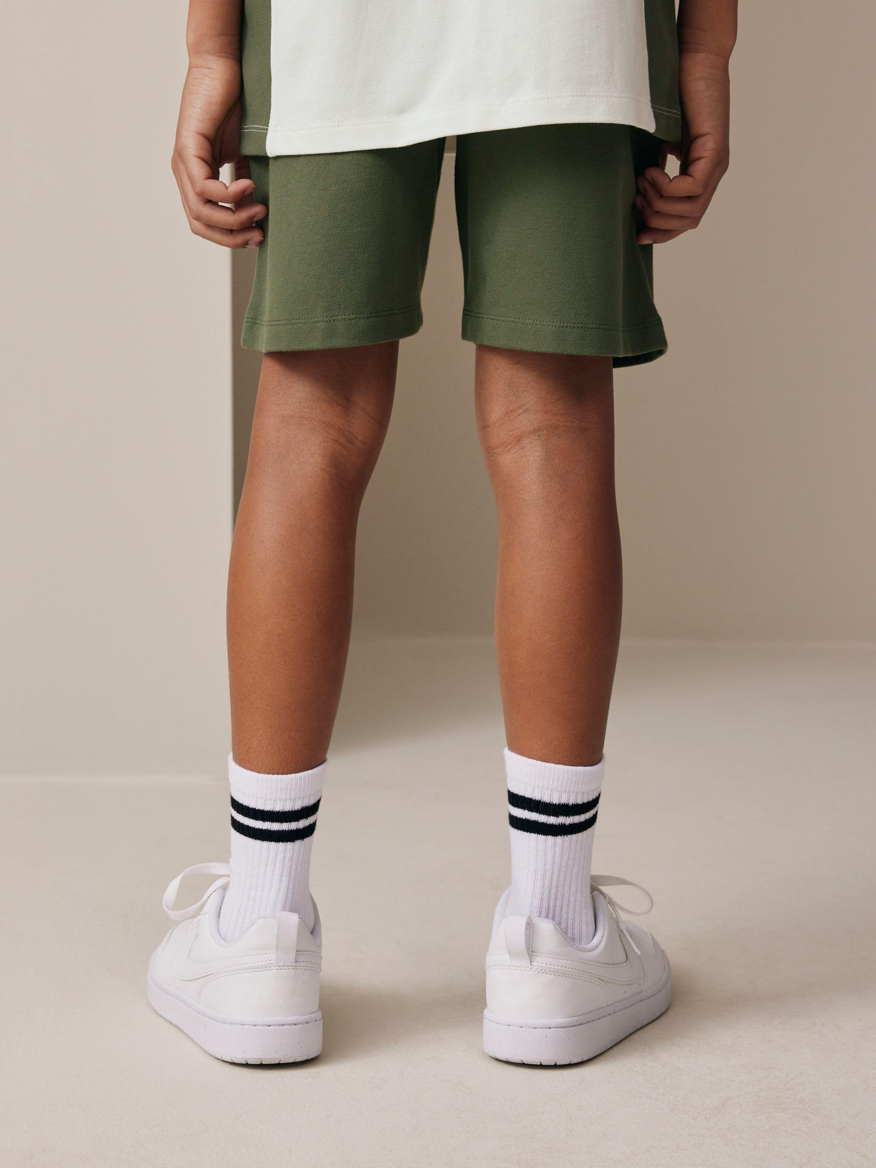 Next Completo Polo Colorblock Shorts Bambino 122