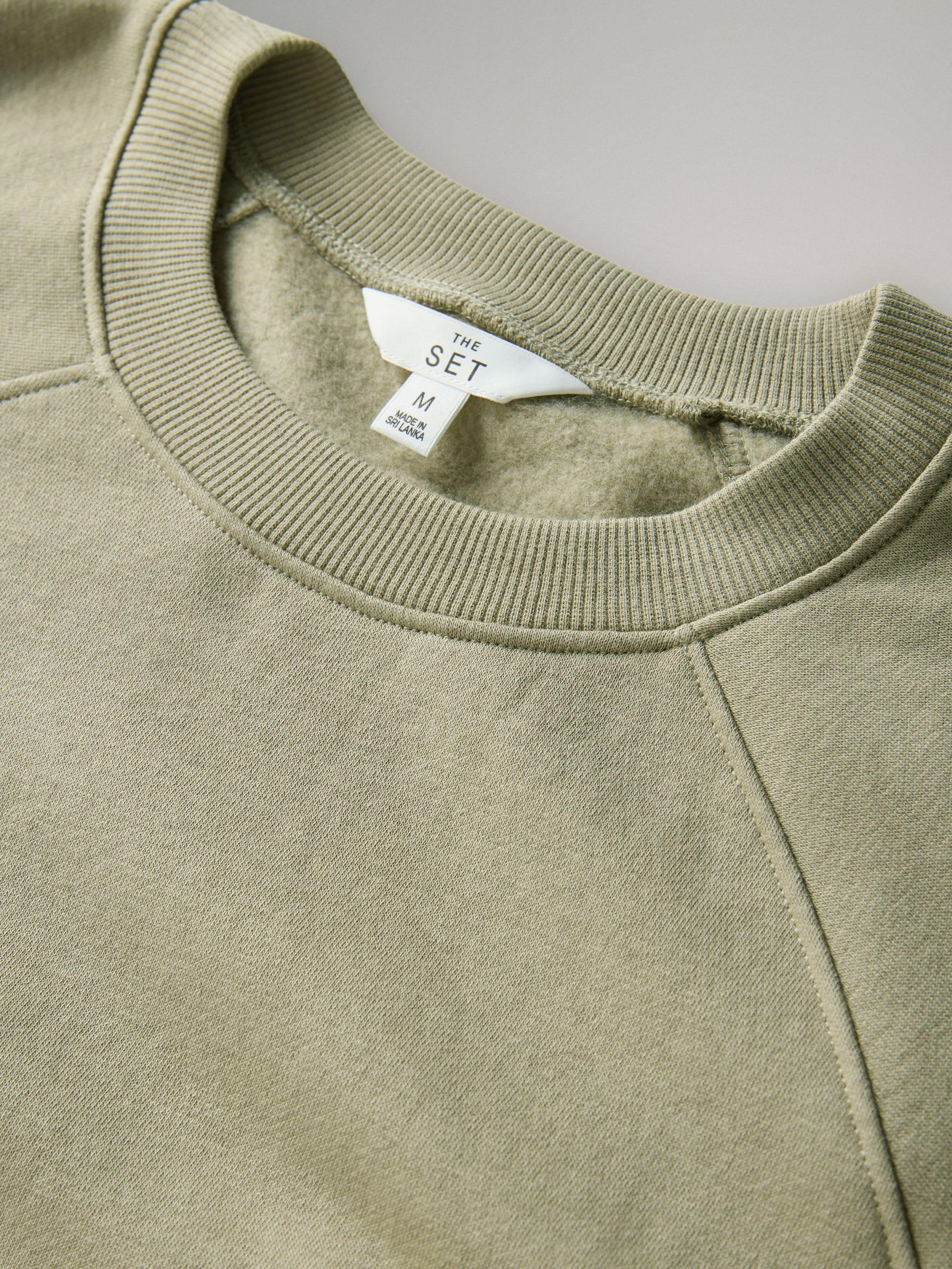 Geo Next The Set felpe donna girocollo maniche raglan da 3