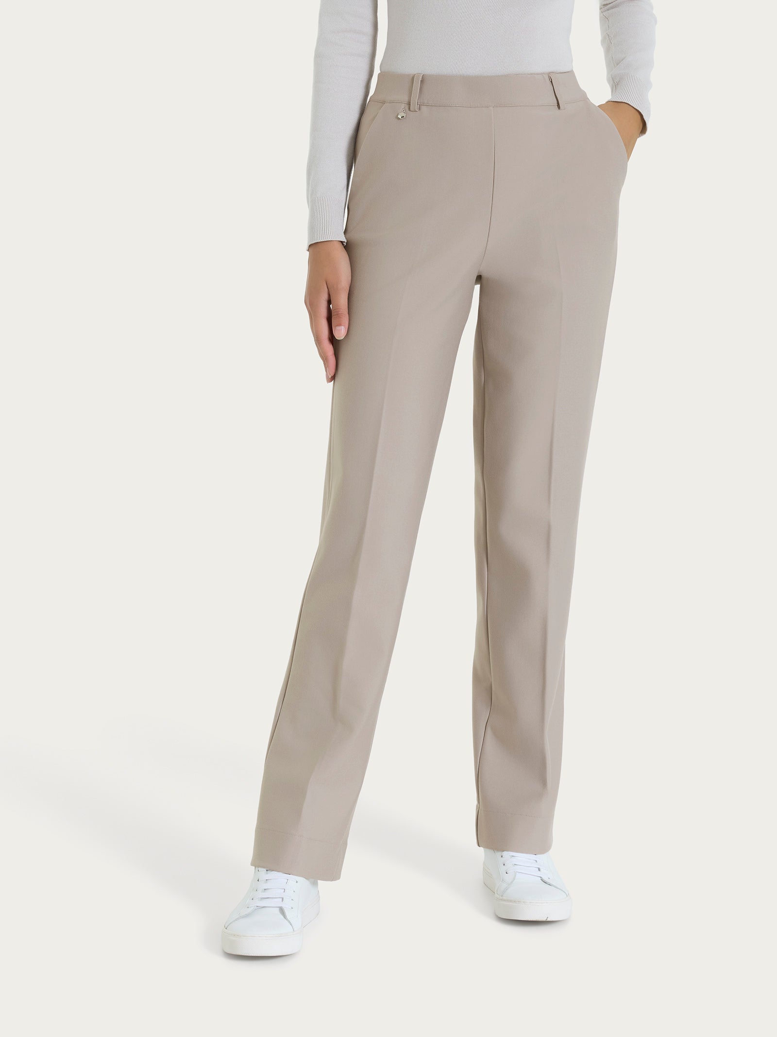 Ragno The Wide Leg Pantalone Ampio Compact String