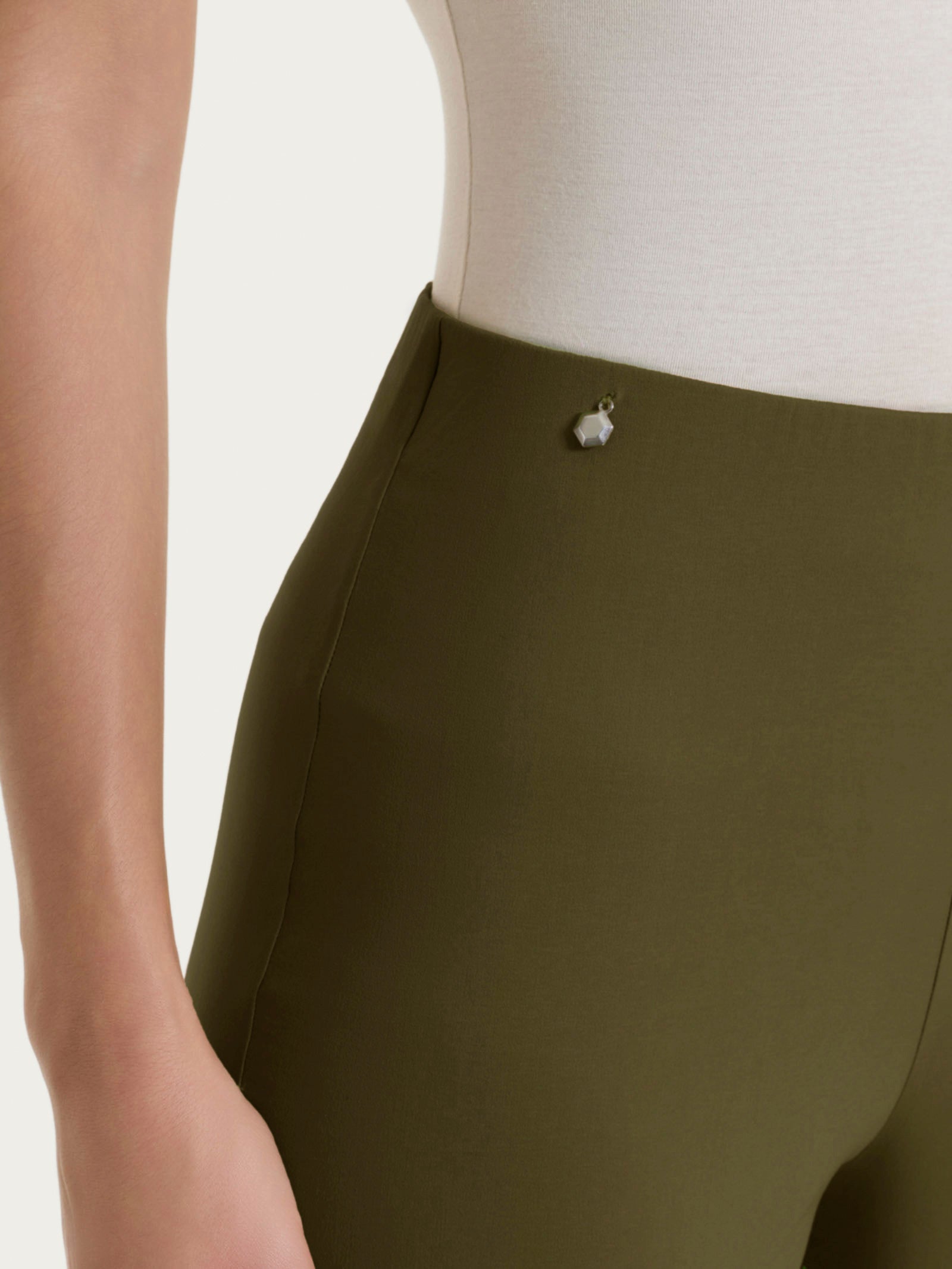 Ragno Super Fresh Pantalone Ampio Dark Olive leggero