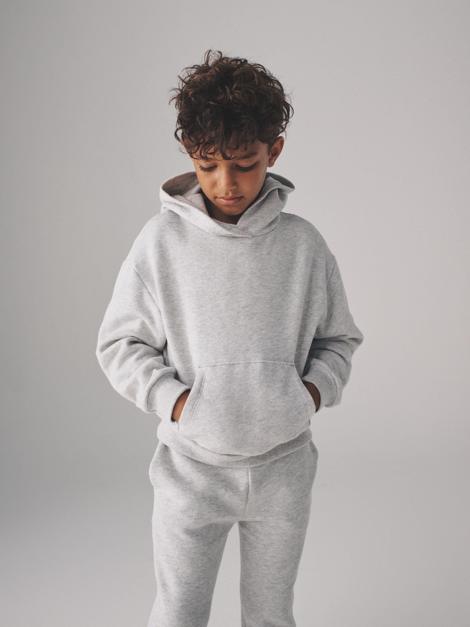 Geo Next The Set tuta bambino 2 pezzi grigia con cappuccio