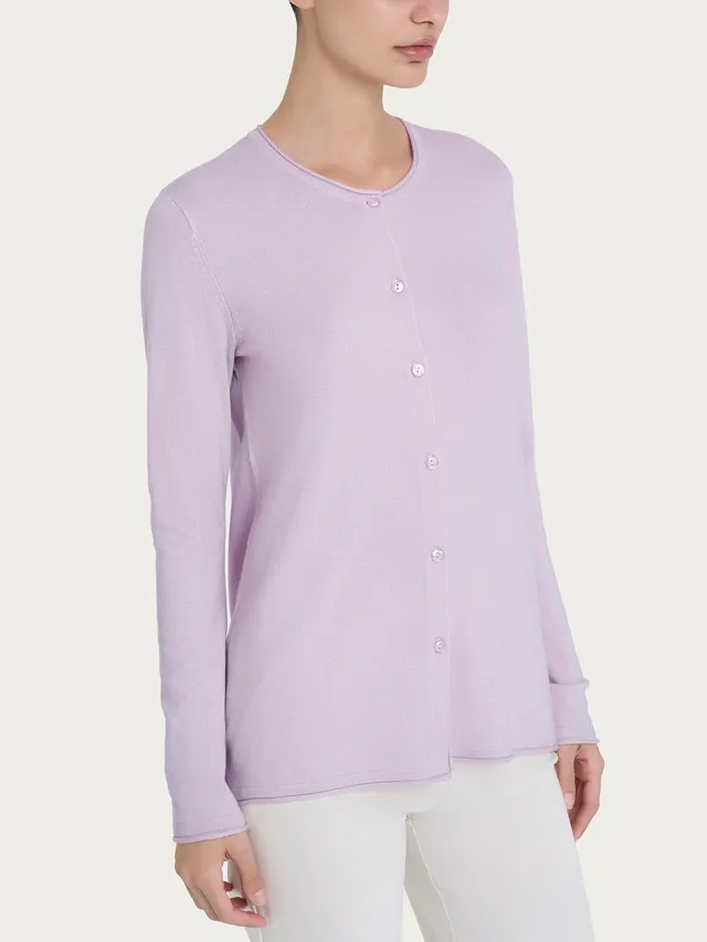 Ragno Cardigan bottoni Summertime donna Thistle viscosa