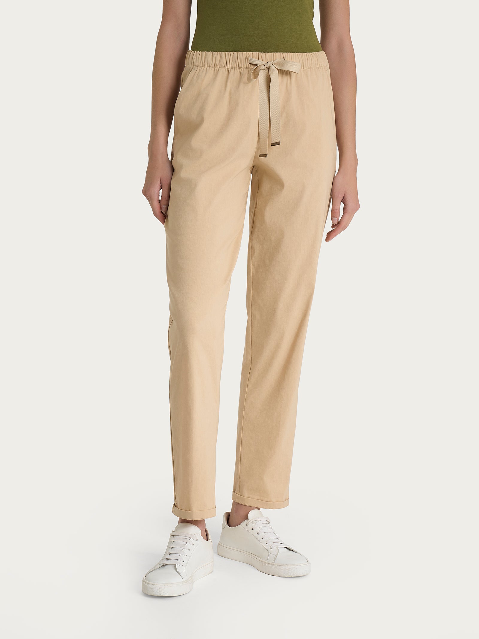 Ragno Super Fresh Pantalone Jogger Donna Irish Cream Baggy