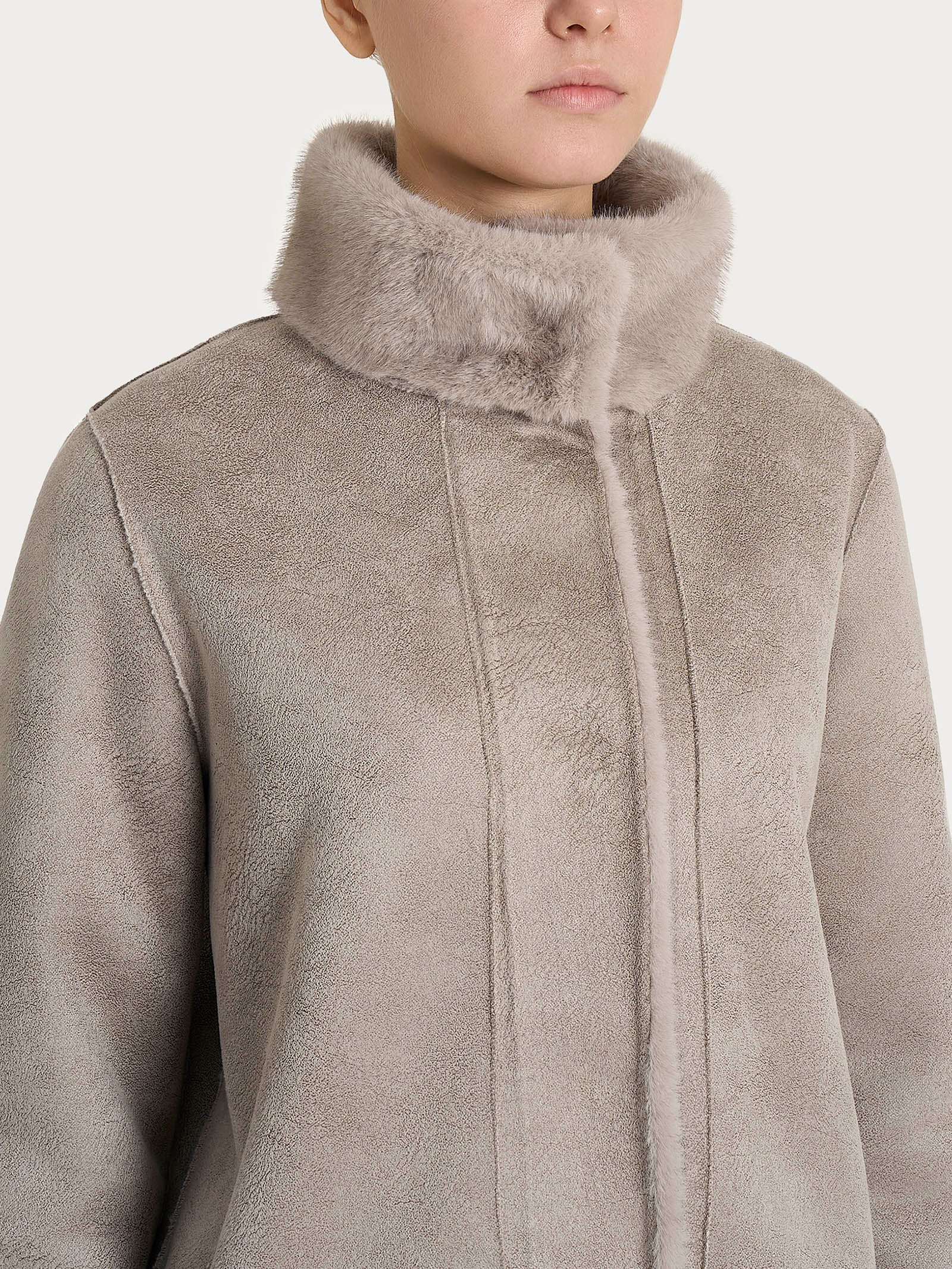 Ragno Cappotto Double-Face Donna String Vegan Fur
