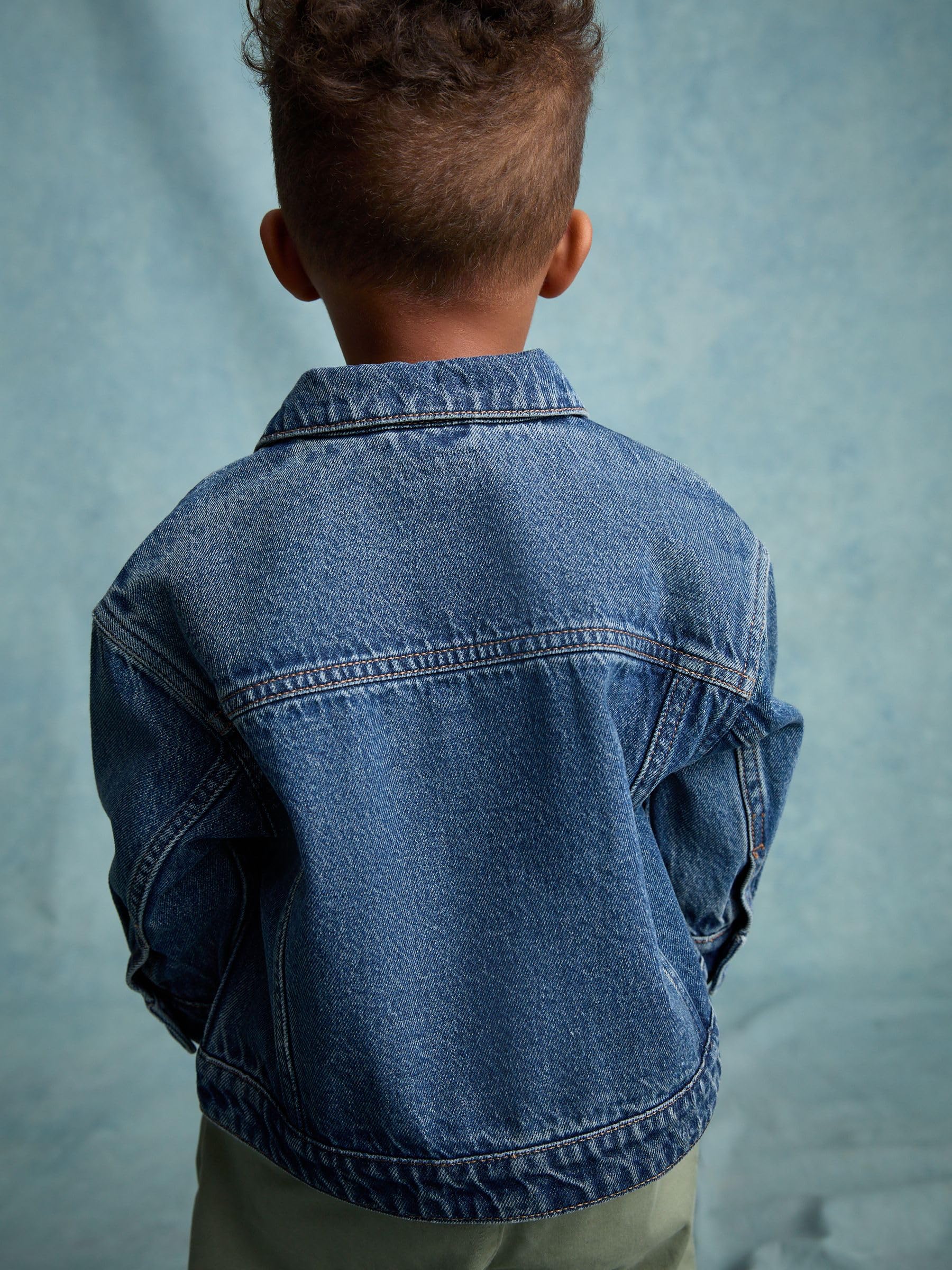 Next giacca jeans bambino 100% cotone 18-24 mesi