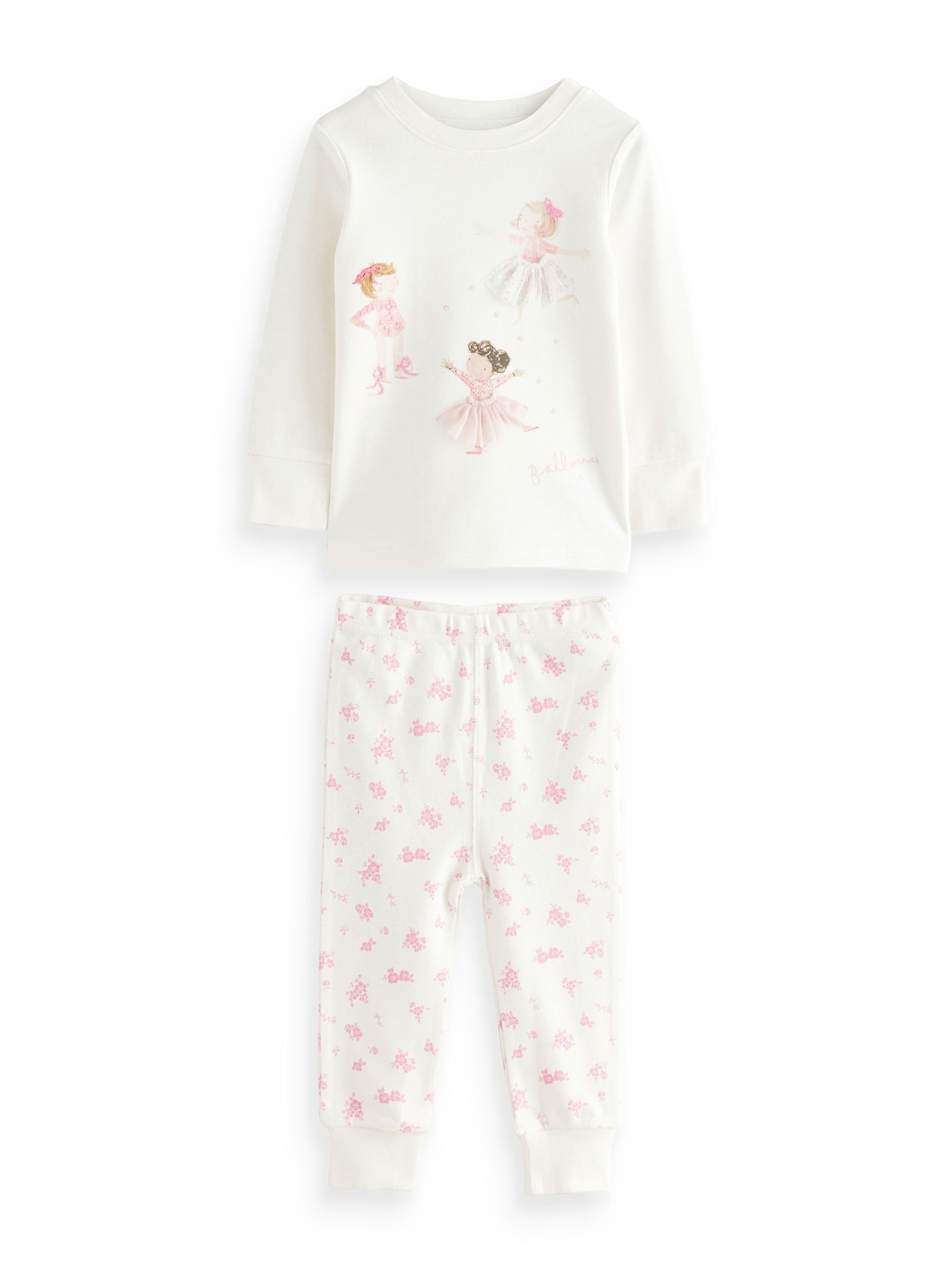 NEXT pigiami bambina 3 pezzi 140-146 cotone ballerina