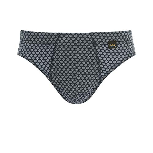 Lady C slip uomo cotone 6 pezzi nido d'ape assortiti