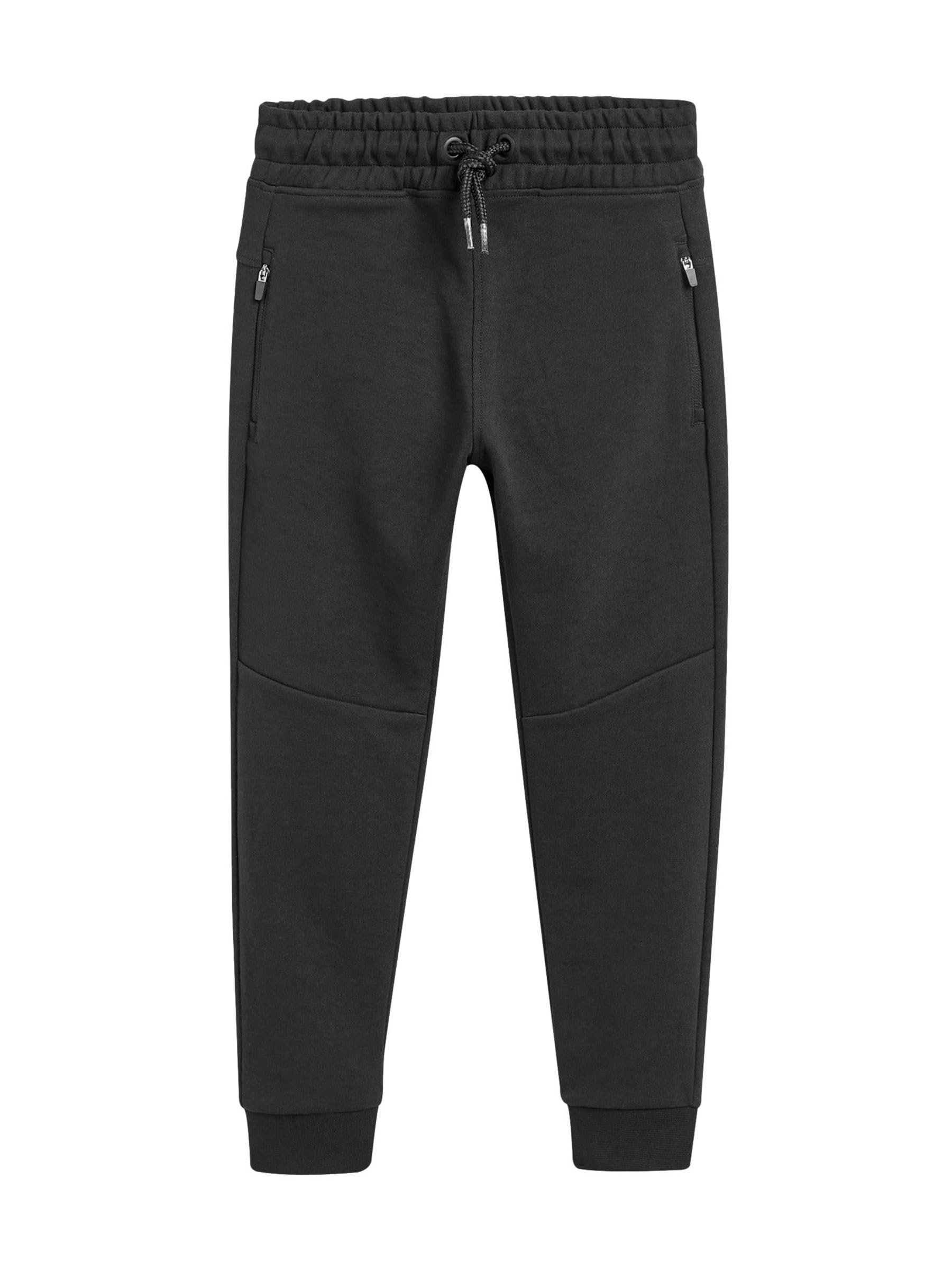 Geo Next pantaloni jogging ragazzo slim neri taglia 170