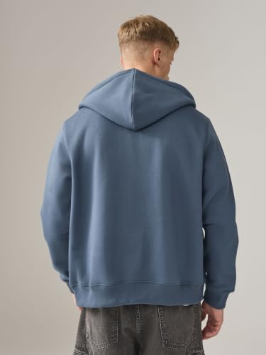 Next felpa uomo con cappuccio zip uso quotidiano