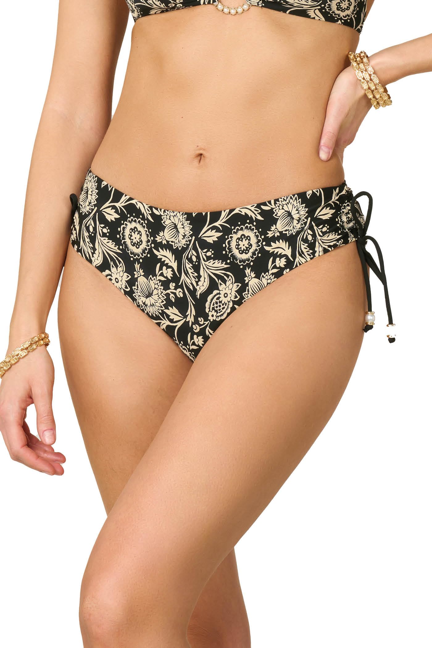 Goldenpoint Bijoux Exotic Garde slip bikini floreale
