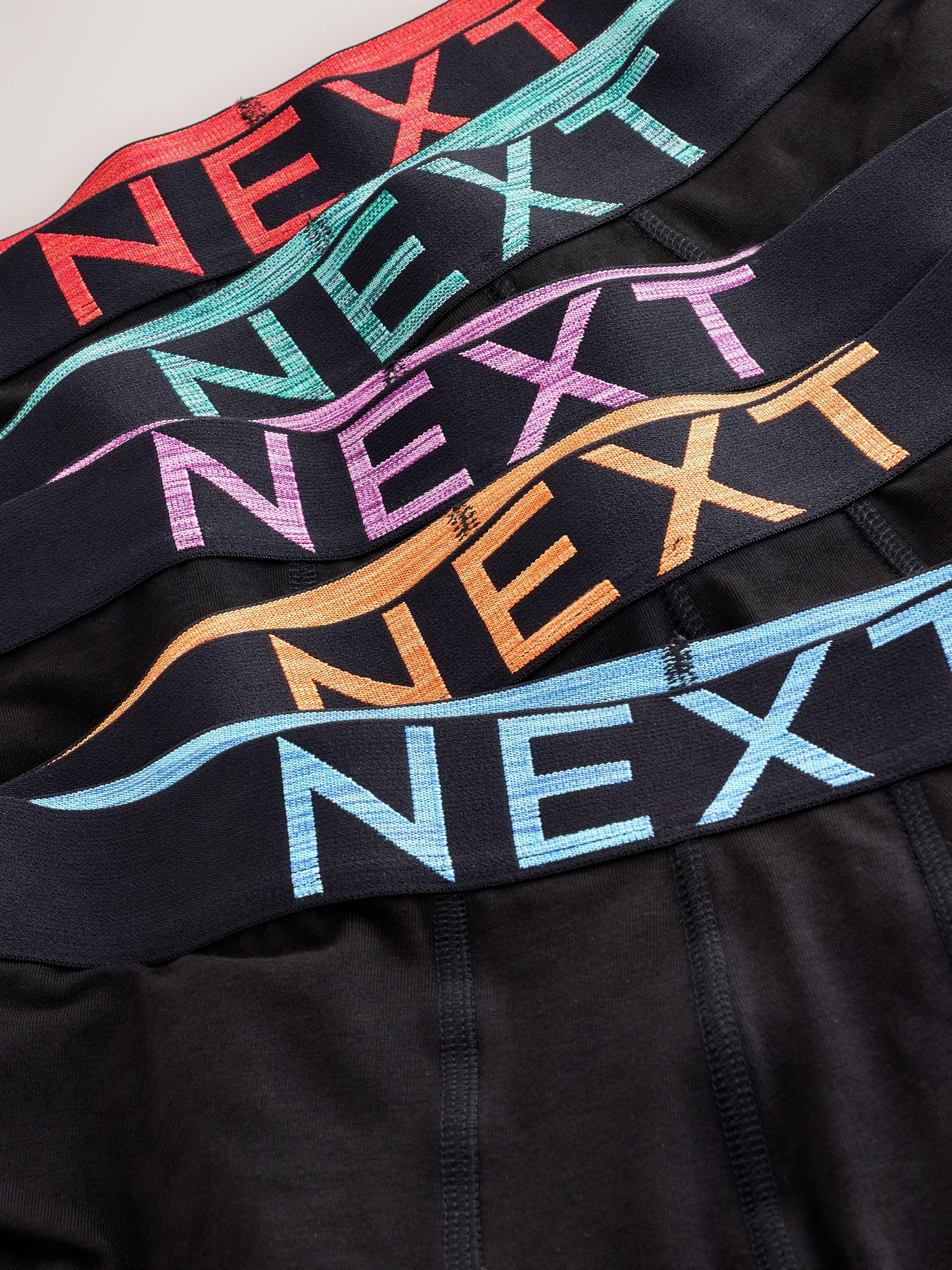Next boxer uomo vita bassa 5 pezzi misto cotone