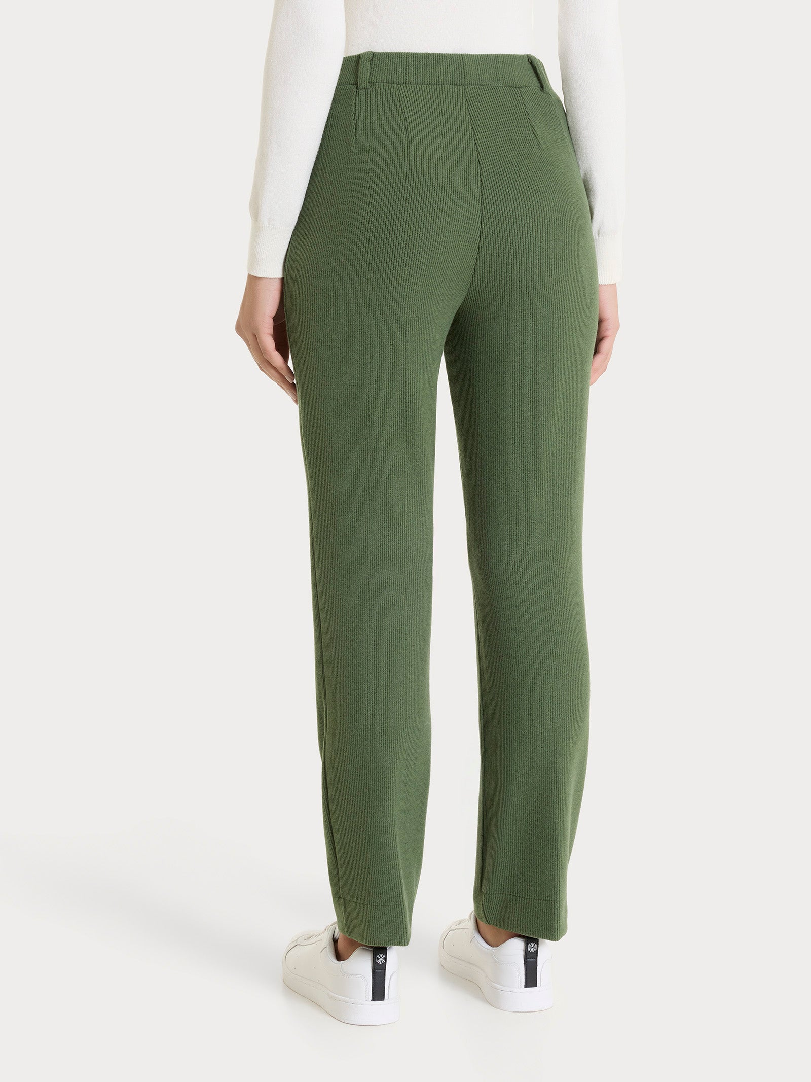 Ragno The Straight Leg Pantalone Donna Bronze Green caldo