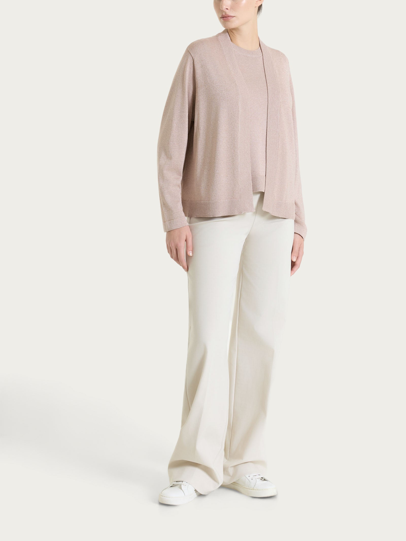 Ragno Compact Light Pantalone palazzo Champignon