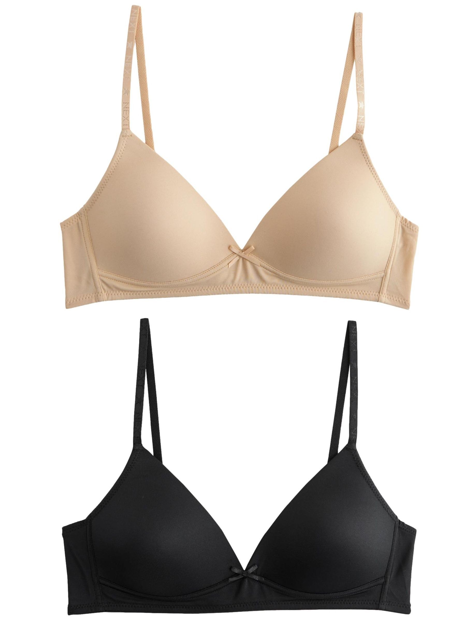 Next reggiseno sportivo camel black taglia 60 confezione 2