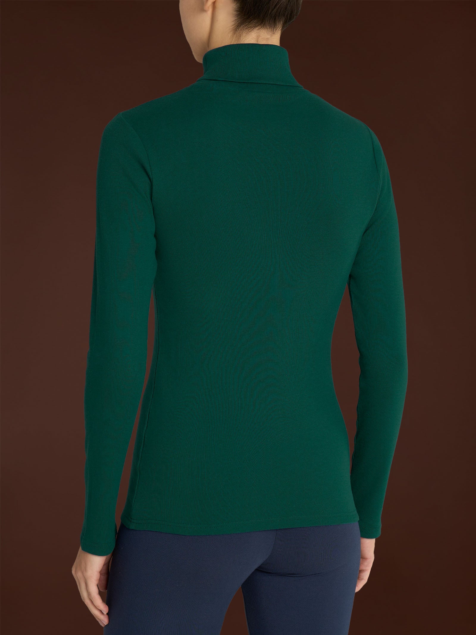 Ragno Thermo Cotton Dolcevita Bottiglia cotone garzato