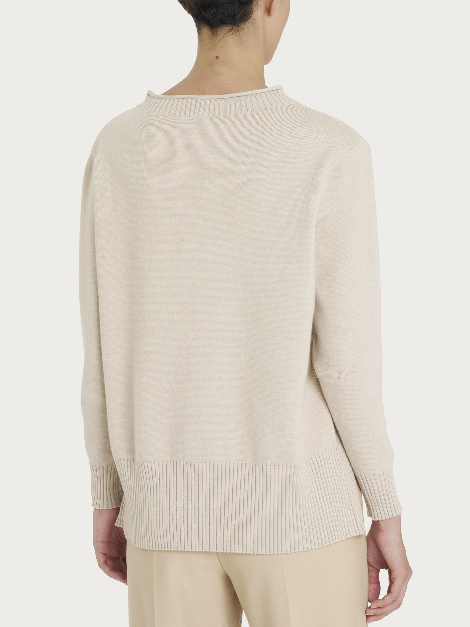Ragno Super Soft maglia girocollo Champignon manica lunga