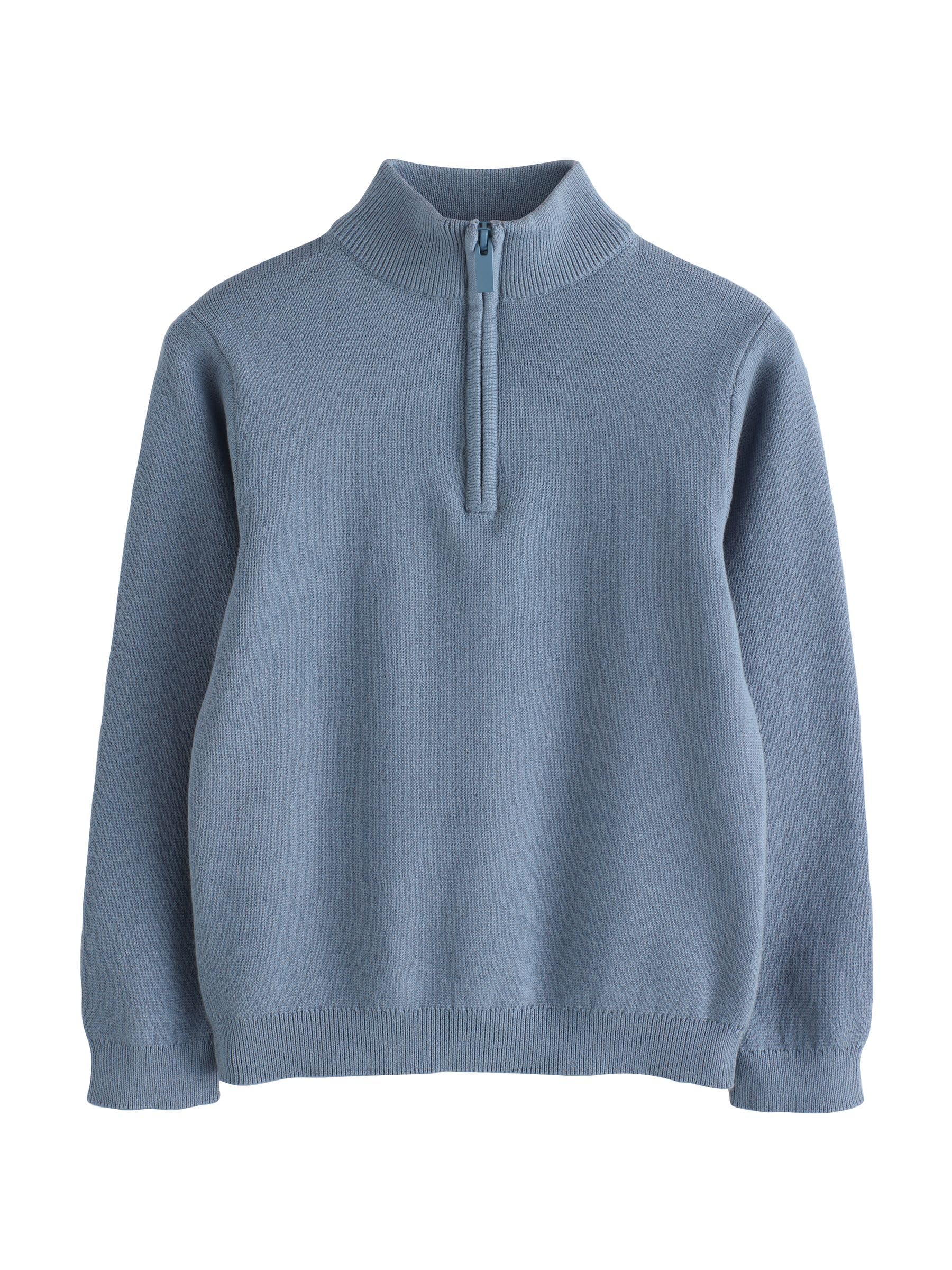 Next Maglia ragazzo zip corta felpa uso quotidiano