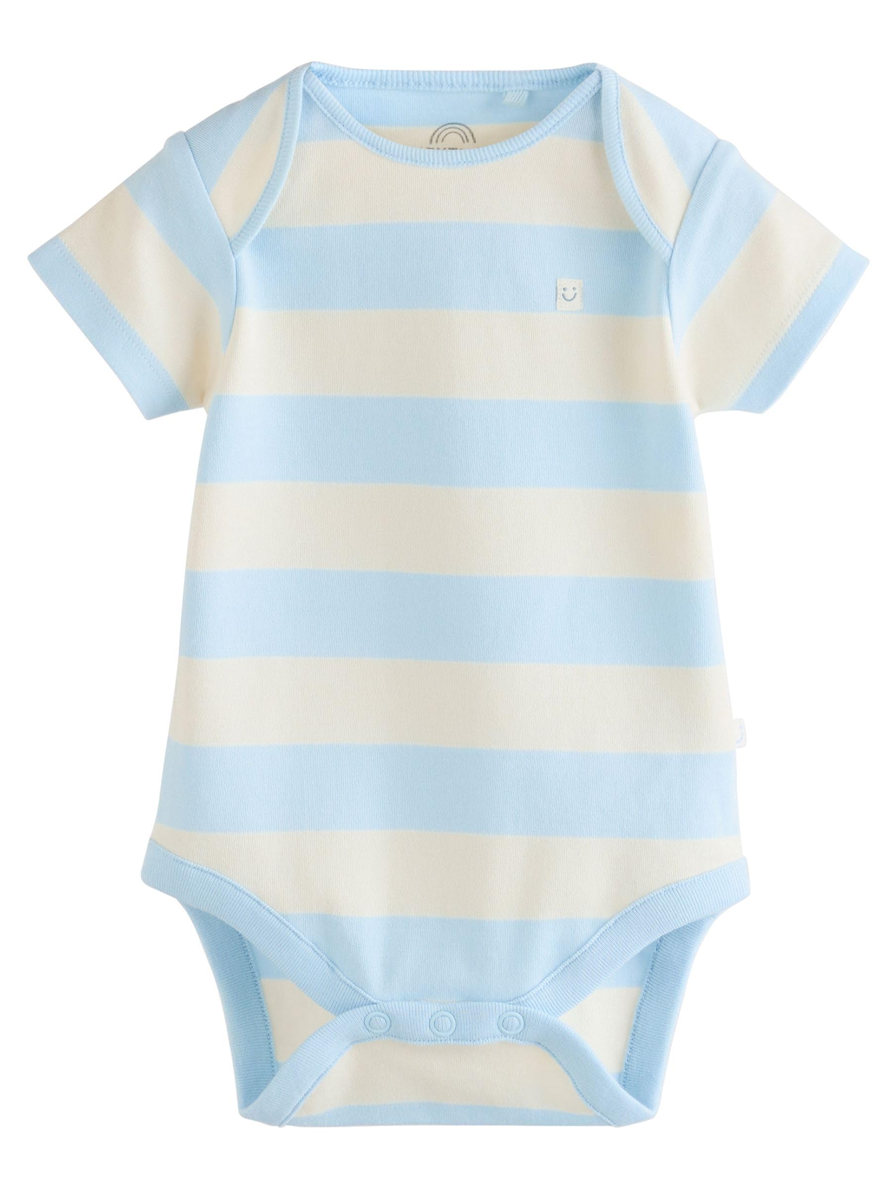 Next Body Neonato Maniche Corte 5 Pezzi Cotone Blu