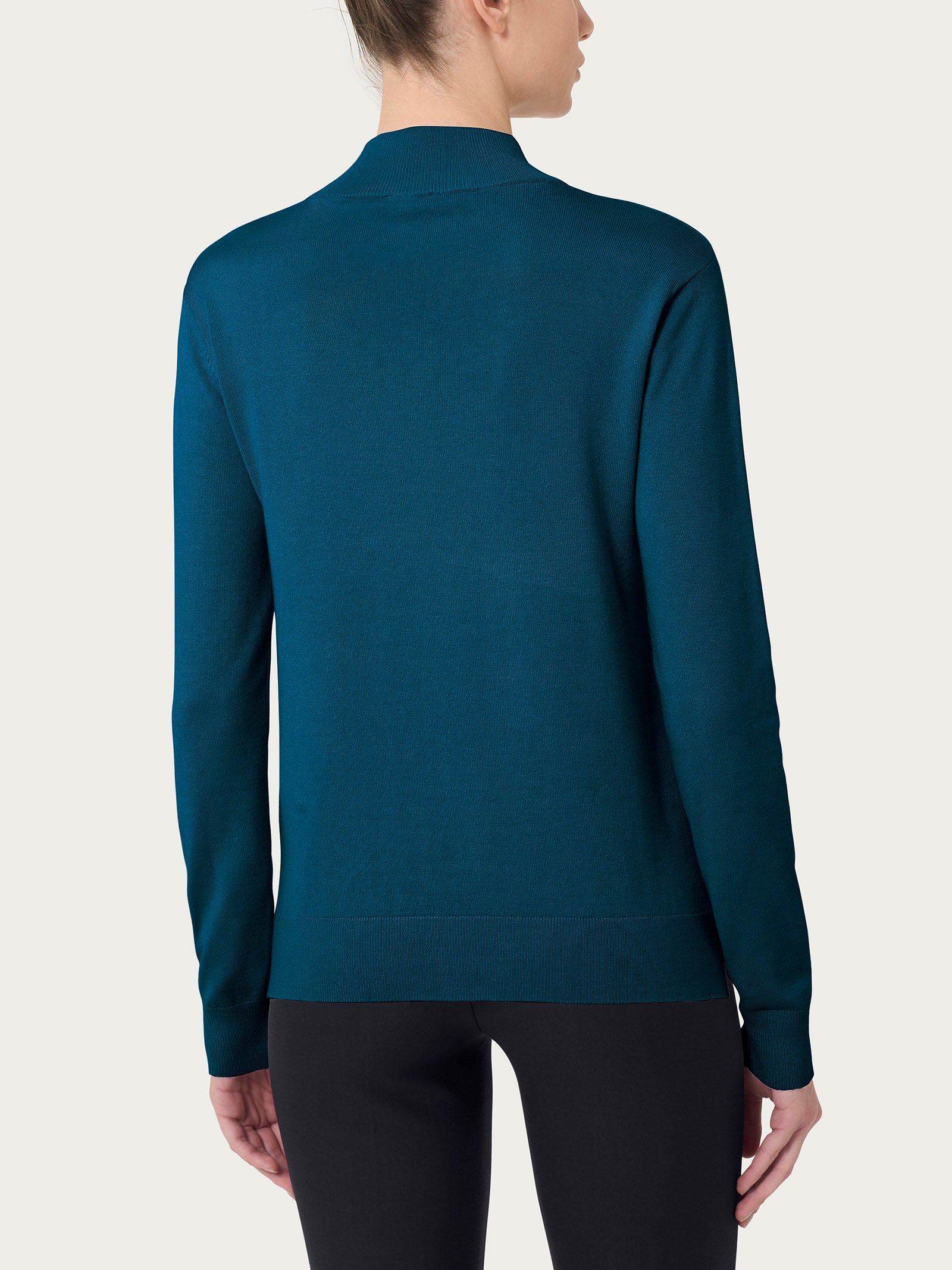 Ragno Four Seasons Lupetto maglia blu reflecting pond