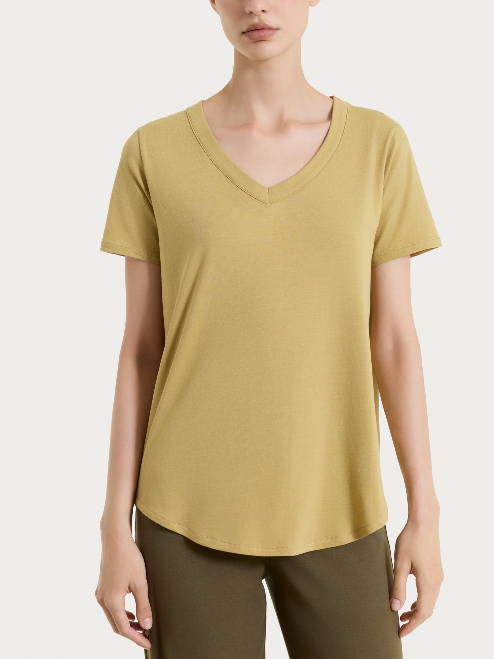 Ragno Ultralight Maglietta Scollo V Khaki