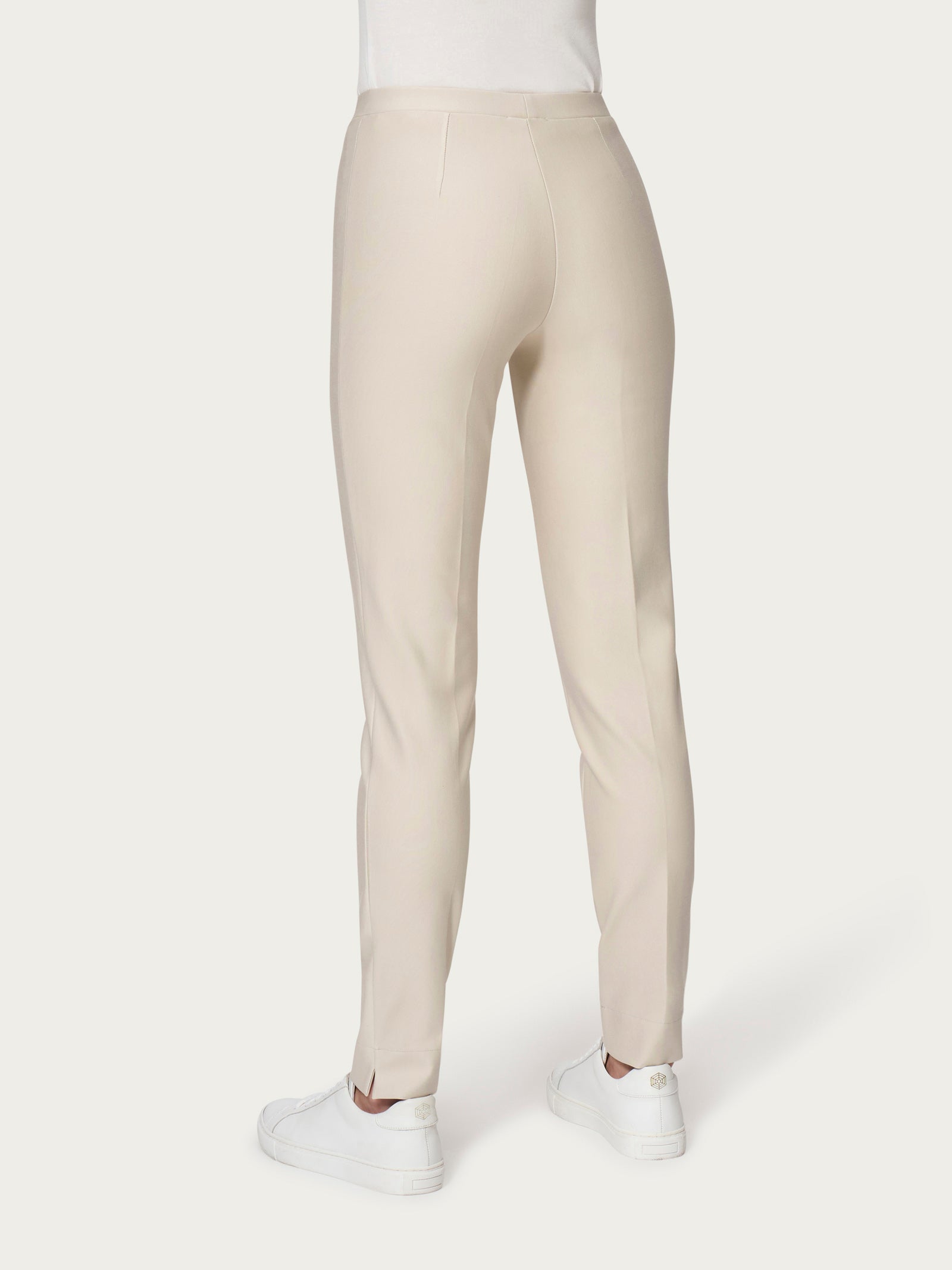 Ragno Compact Light pantalone donna champignon skinny