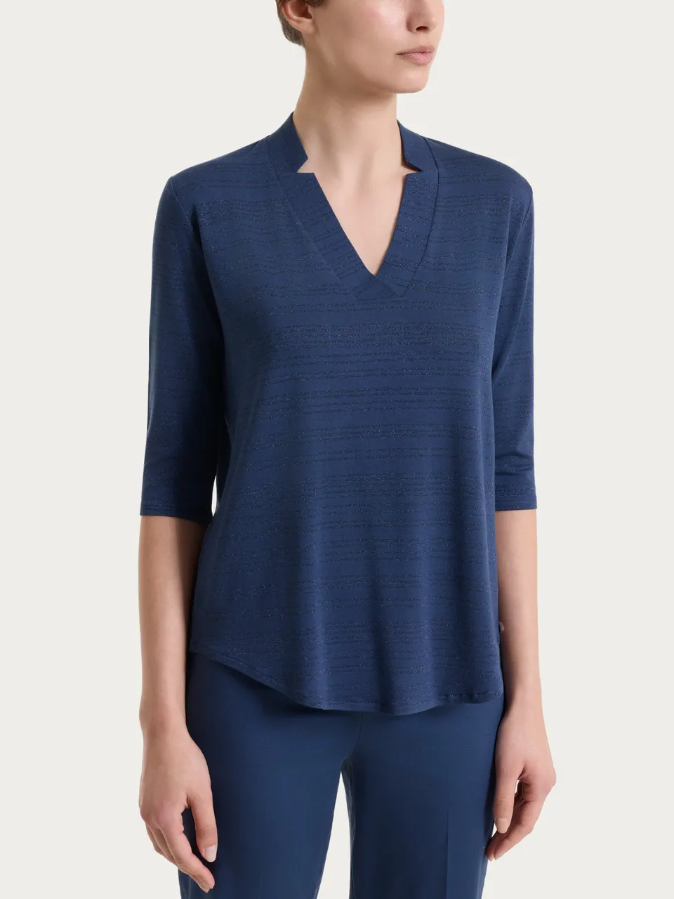 Ragno Viscosa Summer Maglietta donna Oceana righe