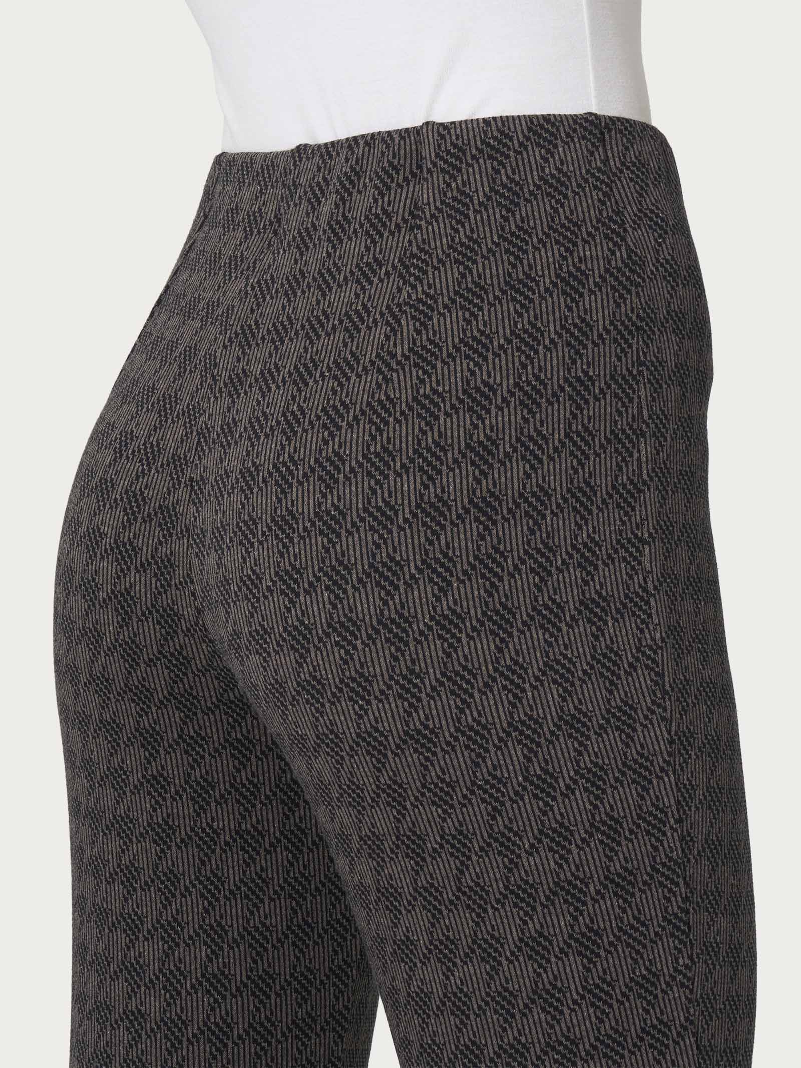 Ragno Compact pantalone sigaretta Pine Bark pied de poule