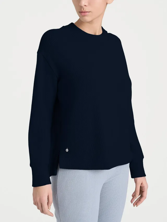Ragno Comfort Velvet Felpa Blu Donna Over