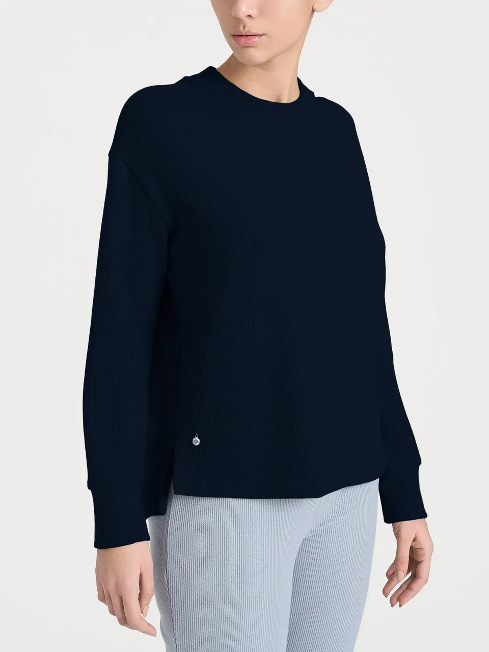Ragno Comfort Velvet Felpa Blu Donna Over