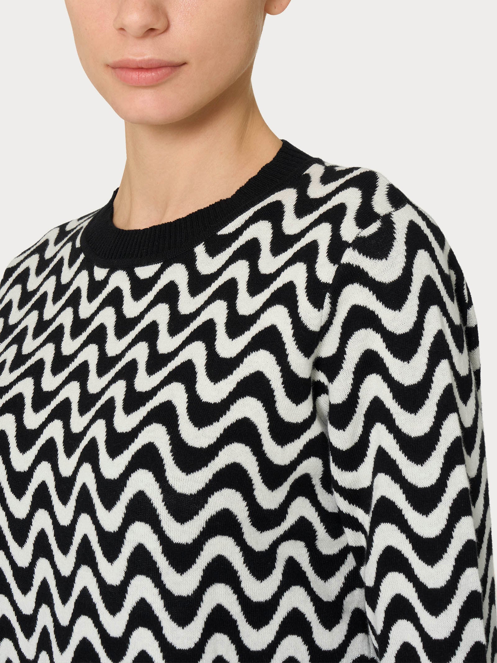 Ragno Winter Cotton maglia corta girocollo Fant.Nero puro cotone