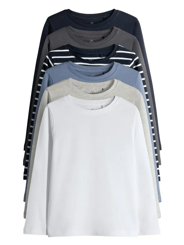 Next The Set t-shirt ragazzo maniche lunghe confezione 6