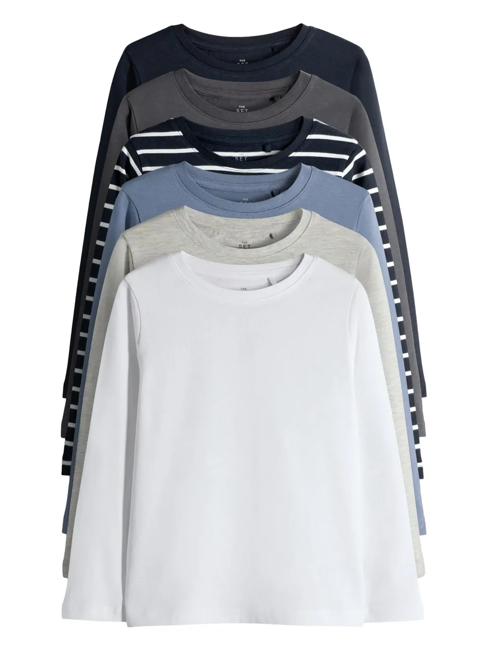 Next The Set t-shirt ragazzo maniche lunghe confezione 6