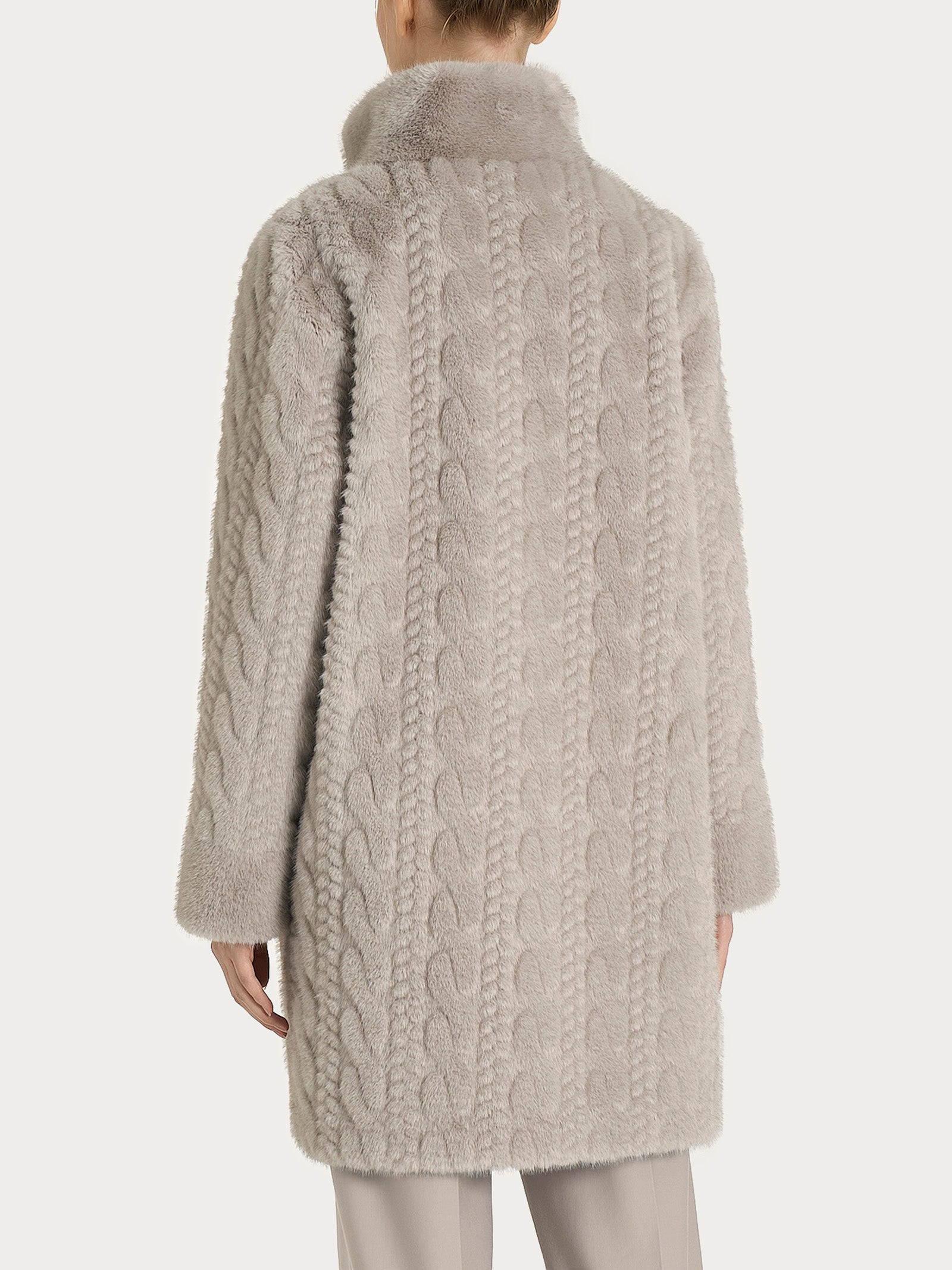 Ragno Cappotto Double-Face Donna String Vegan Fur